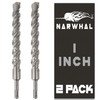 SDS Plus 1 Inch Masonry Drill Bit for Rotary Hammers