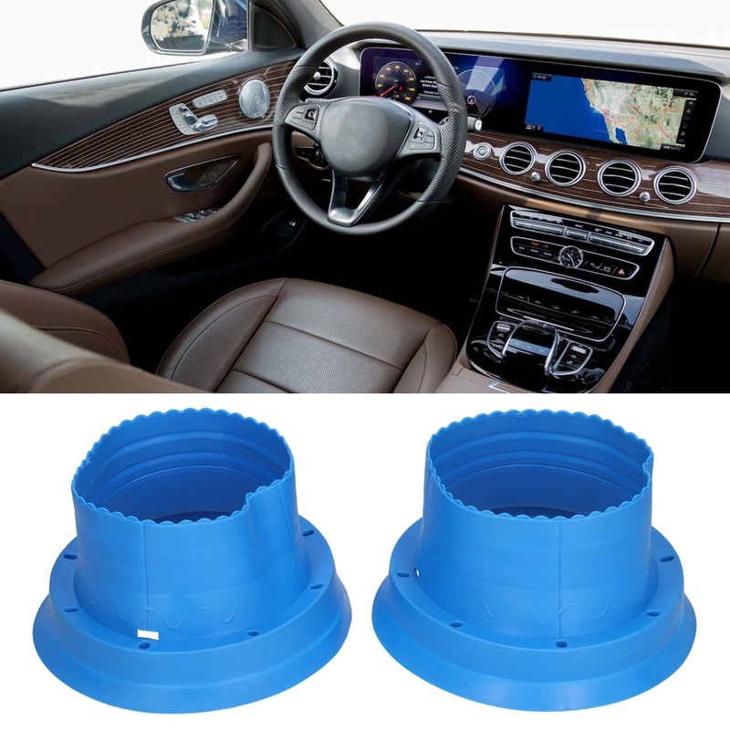2pcs Audio Loud Speaker Waterproof Cover Mount Adapter Pad Insulation