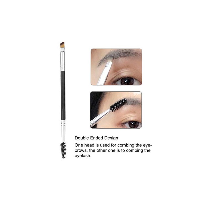 Varillas de rímel, pincel de cejas con diseño de doble