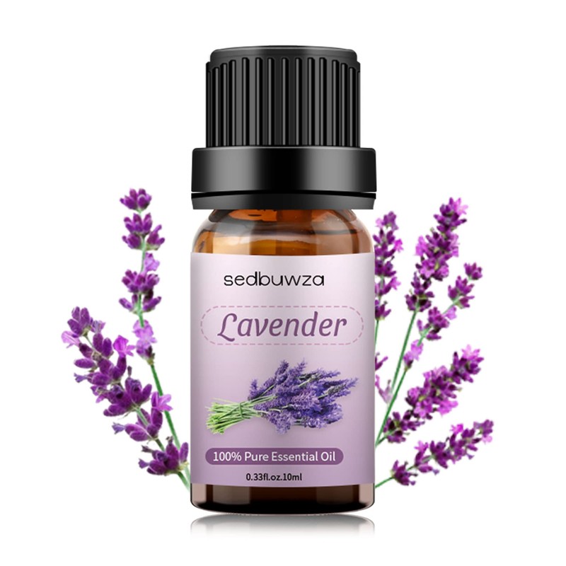 Sedbuwza Lavender Essential Oil, Pure Organic Lavender Fragrance Oil for