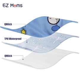 EZ Moms 2 Packs Baby Swim Diaper Reusable Soft and Silky Swimming Diaper Washable Toddler Swim Diaper Boys and Girls 4T Swimming Diapers Size 4 Baby Swim Trunks Reusable Swim Diapers 4t Water Diapers