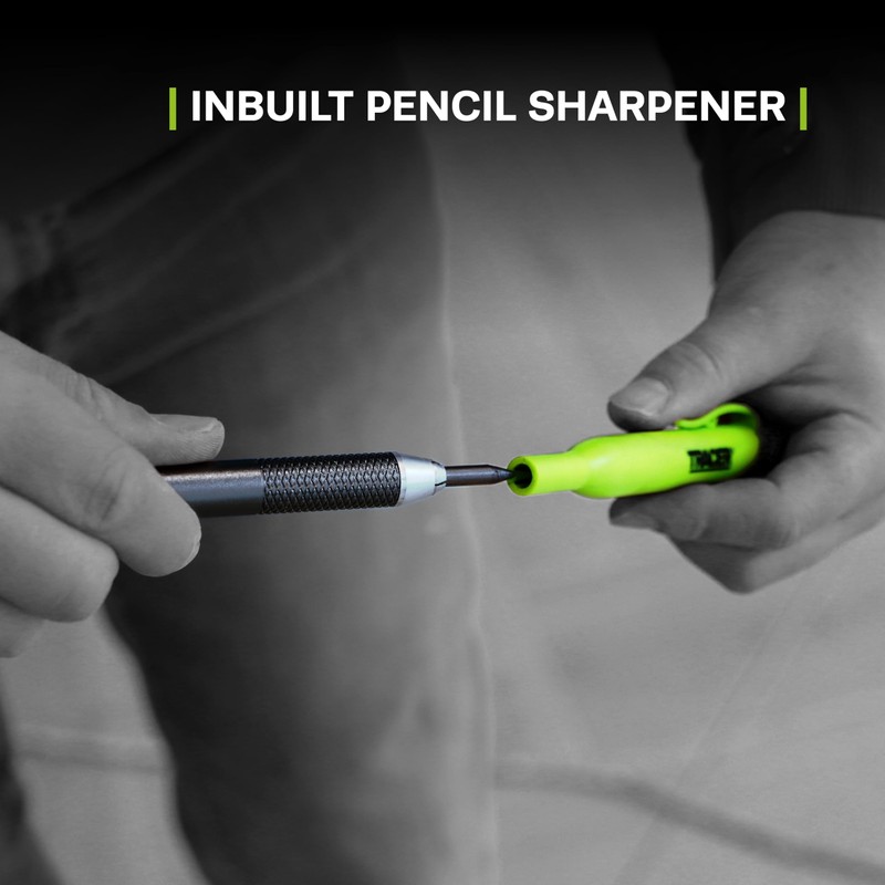 Tracer Pro Series Tough Metal Construction Pencil with 6 x