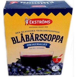 Ekstroms Large Size Blueberry Soup - Blabarssoppa 3-Pack