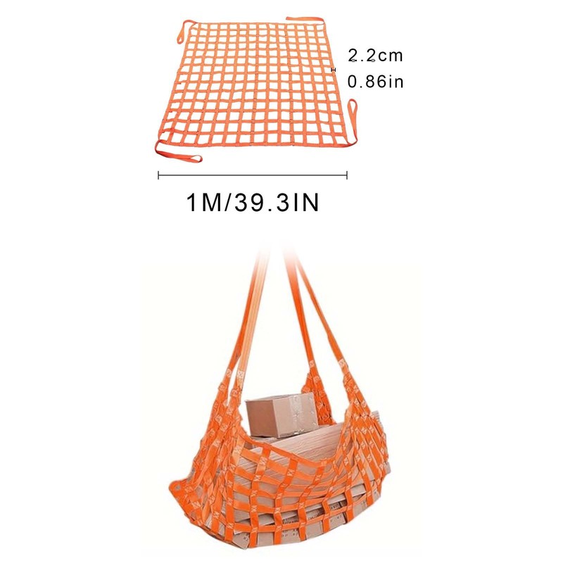 1 m x 1 m, high lifting net, hanging lifting