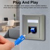 Poyiccot SC Fiber Wall Plate, Simplex SC Fiber Optic Panel
