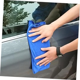 SUPVOX 4PCs Car Cleaning Towel Set Microfiber Car Wash Drying Cloths Thicken Spa Tools for Car Truck Motorcycle Boat Home RV
