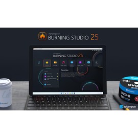Burning Studio 25 - Brennen, Kopieren, Sicher, Rippen - der Multimedie Alleskönner für Windows 11, 10