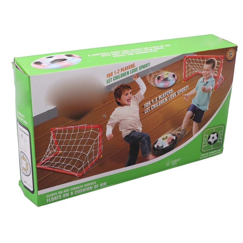 Kids Hover Soccer Ball Toy LED Light Sucktion Cup 2