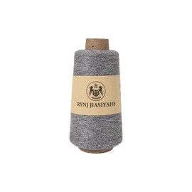 RYNJ JIASIYAHE Cashmere Yarn, Cashmere Yarn for Crocheting, 26Nm/2 ply Experience Unmatched Soft Luxurious Hand Knitting Worsted Yarn—Enduring for Your Knitting and Crochet Projects (Grey,50g)