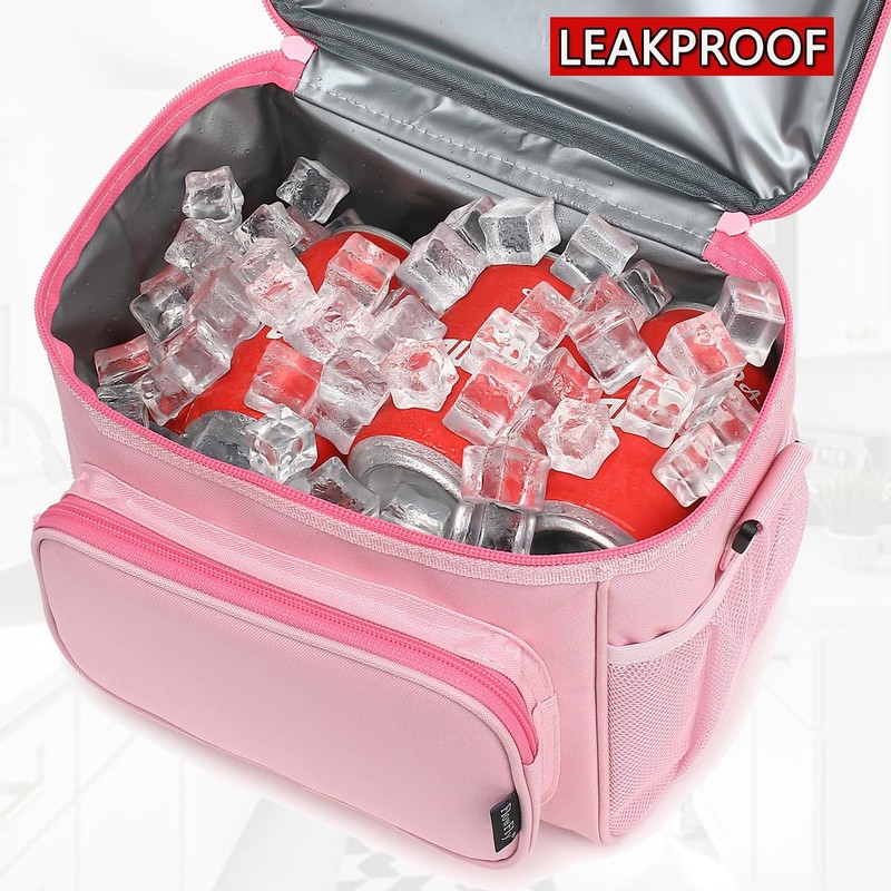 FlowFly Insulated Reusable Lunch Bag Adult Large Lunch Box for