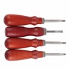 4 Pcs Leather Edger Leather Edge Chamfering Knife Sharpener Hand