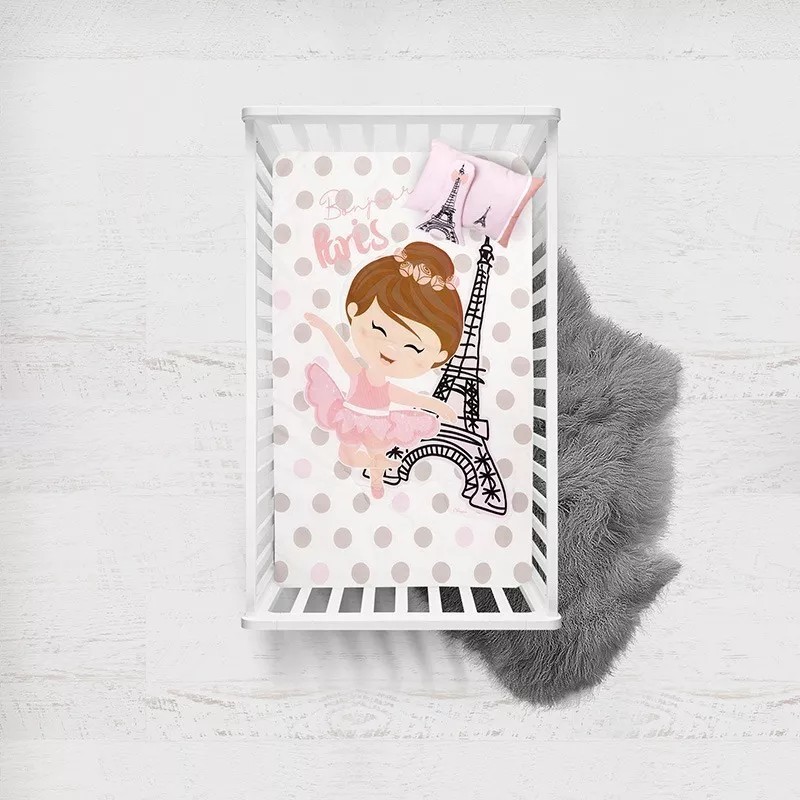 Baby Set De Edredón 4 Pz Para Cama Cuna Corral