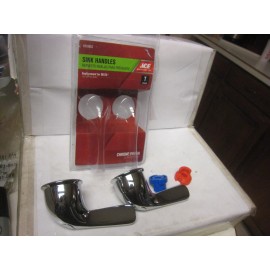 Ace Brand Chrome Finish T Broach Sink Handles For Delta Part #4510863 NIB