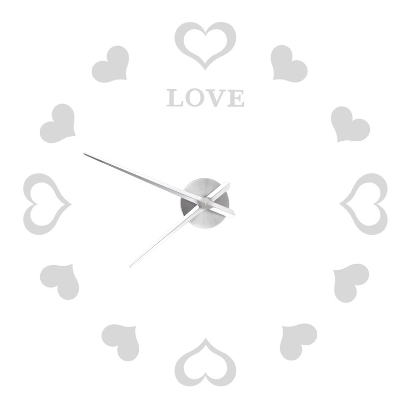 Innovative DIY Wall Clock Acrylic Mirror Surface Wall Sticker Clock