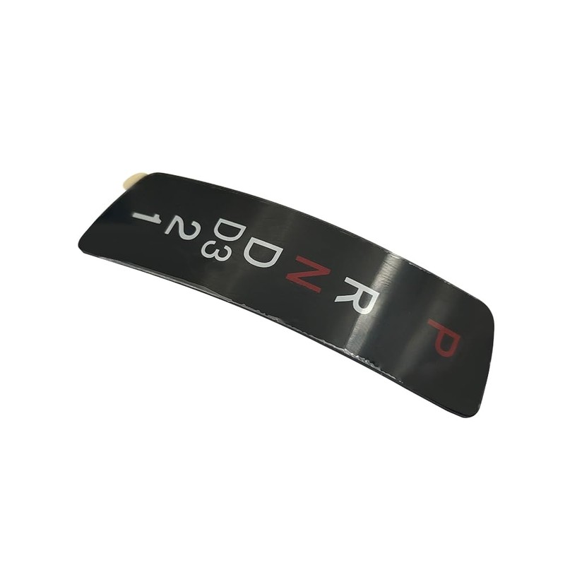 Lskioer Black Console Gear Stick Selector Display Panel Trim Fits