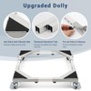 WBD WEIBIDA Upgraded Stainless Steel Washing Machine Dolly Cart, 700lbs