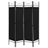 Giantex 4 Panel Room Divider Screen, 6 Ft Steel Frame