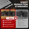 4 Pcs E Track Plate | E-Track Backing Plate Installation