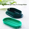 YUMINGUHC 2Pcs Cat Grass Planter (No Seeds Included) Wheatgrass Planting
