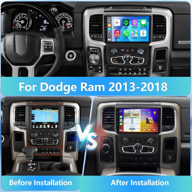Car Radio for Dodge Ram 1500 2500 3500 2013 2014