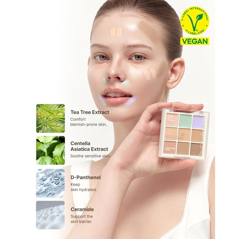 dasique Pro Concealer Palette (01 Cover) | Colour Corrector |