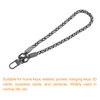 sourcing map Keychain Wristlet Lanyard, 400mm/15-inch Long Braided Wrist Lanyard,