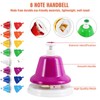 Eastrock Desk Bells, Hand Bells Set 8 Note Diatonic Musical