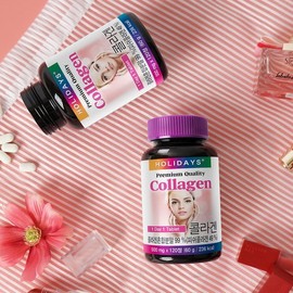 Holeydaezes 홀리데이즈 콜라겐 120정 4병 (16개월분) Holidayzes Collagen 120 Tablets 4 Bottles (16 Months Supply)