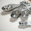 Dulton 100-029 Fish Measuring Spoon Set, Aluminum, Set of 5