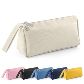 Vnezakl Travel Toiletry Bag for Women and Men Makeup Bag Shaving Bag Water-Resistant Hanging Double Compartments Organized for Toiletries Accessories Stationery Storage Bags