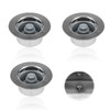 0XBIT 3 Pieces Sink Strainer, 77 × 70 mm Drain