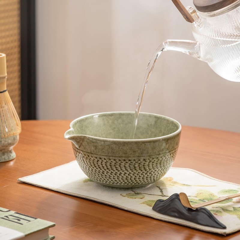 AWWVERO Matcha Set 5 pcs Matcha with Whisk Set and