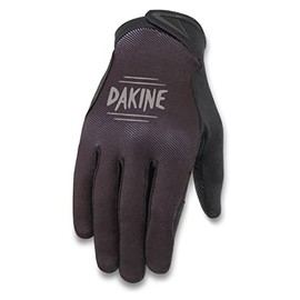 Dakine Mens Syncline Gel Full-Finger Breathable Mountain Biking Glove - Black - Small