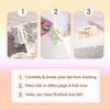 Bible Tabs,Laminated Tab for Women and Men,Reposition Large Print Stickers,Easy