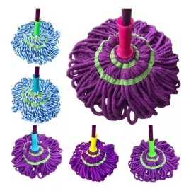 Maluk Store Set 3 Trapeadores Torbellino Autoexprimibles Mop