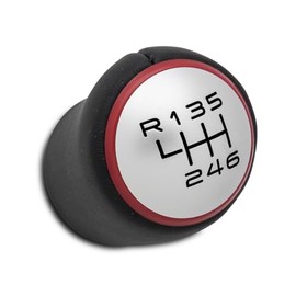 Modern Billet GT350 Style Shift Knob; Direct Fit; Black Compatible with 15-22 Mustang GT, EcoBoost, V6