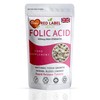 Folic Acid Tablets 400 mcg - 100 Vegan Vitamin B9