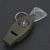 HERCHR Multifunctional Whistle, 4 in 1 Portable Camping Whistle with