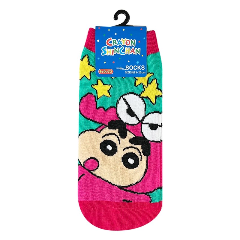 Small Planet Women's Socks, Character Socks, Crayon Shin-chan, Mt. Alligi,