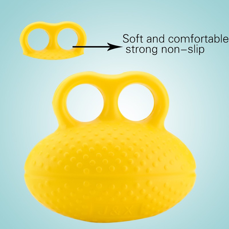 bormei Finger Exerciser Ball & Hand Strengthener, Squeeze Ball Strengthening