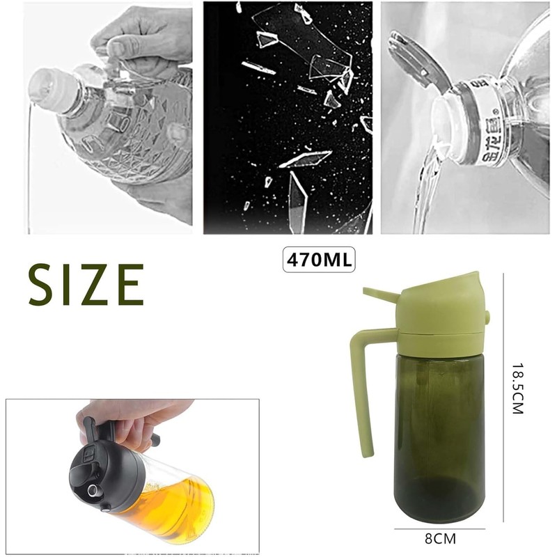 Kitchen Maiden 2 In 1 Oil Dispenser, Kitchenmaiden 2 In