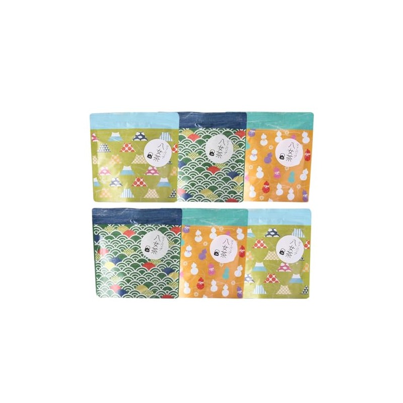 Ishii Tea Yame Tea with Matcha, Japanese Pattern, Tea Bags,