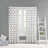 Intelligent Design Sophie Sheer Single Window Curtain Panel Clipped Pompom