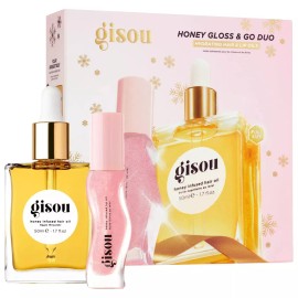 Gisou Honey Gloss & Go Duo Value Set - 2 piece holiday gift set - Full size!