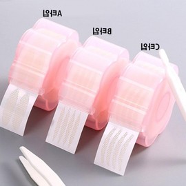 Anna's Roll-Type Double Eyelid Tape, Convenient 360-Count Makeup Tool Type B - Slim 15ea