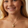 YOUFENG Bunny Locket Platinum 14K Gold-Filled Rabbit Lockets that Hold