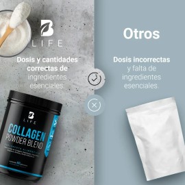 Colgeno Hidrolizado 60 Tomas Con Biotina Sabores B Life Sabor Natural                                                                                 