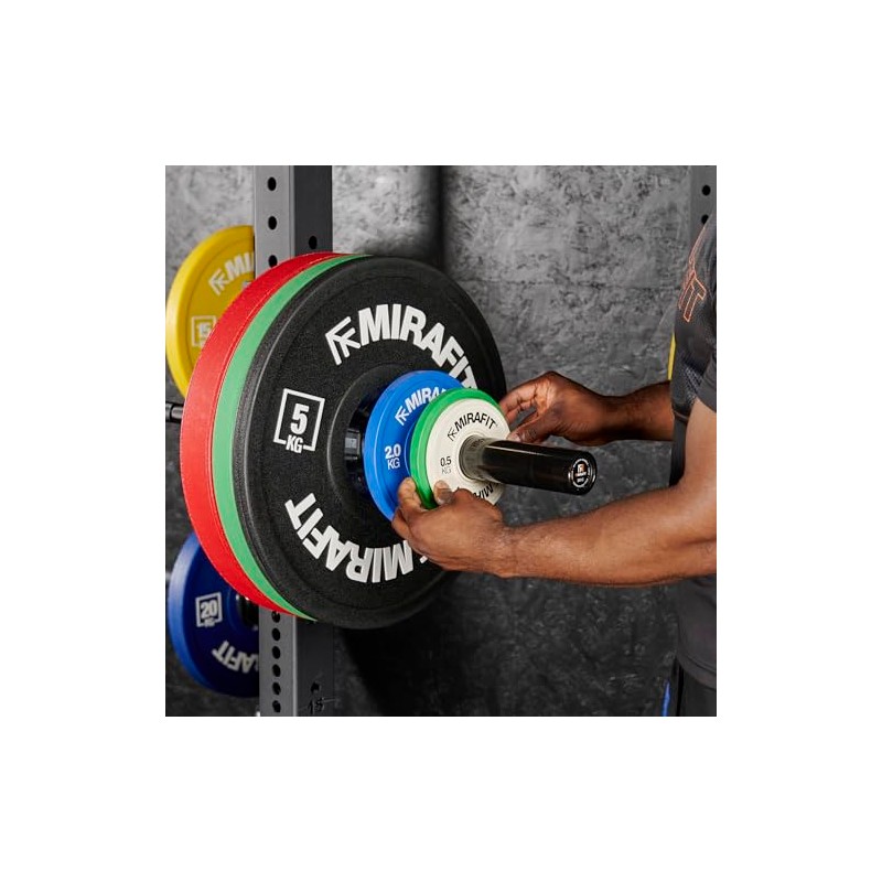 Mirafit IWF Coloured Fractional Weight Lifting Change Plates - Choice
