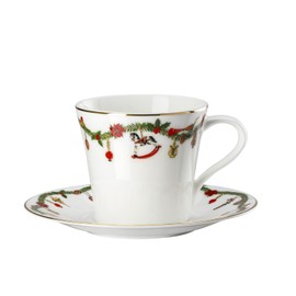Hutschenreuther Nora Christmas 02048-726037-14770 Combination Cup Set of 2