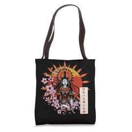 Amaterasu Omikami Sakura Blossom Japanese Sun Goddess Tote Bag